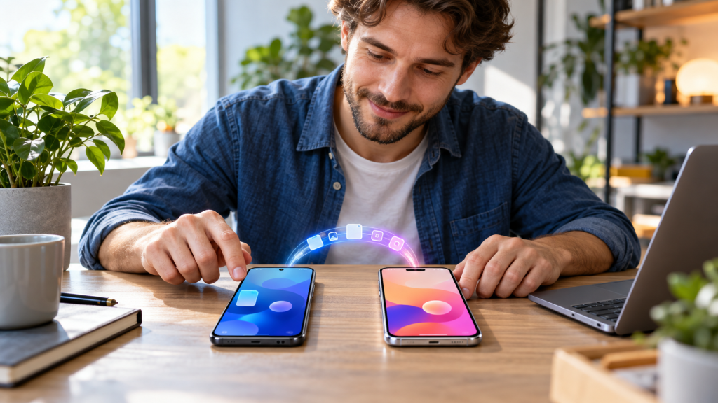 Підготовка Android та iPhone до перенесення даних